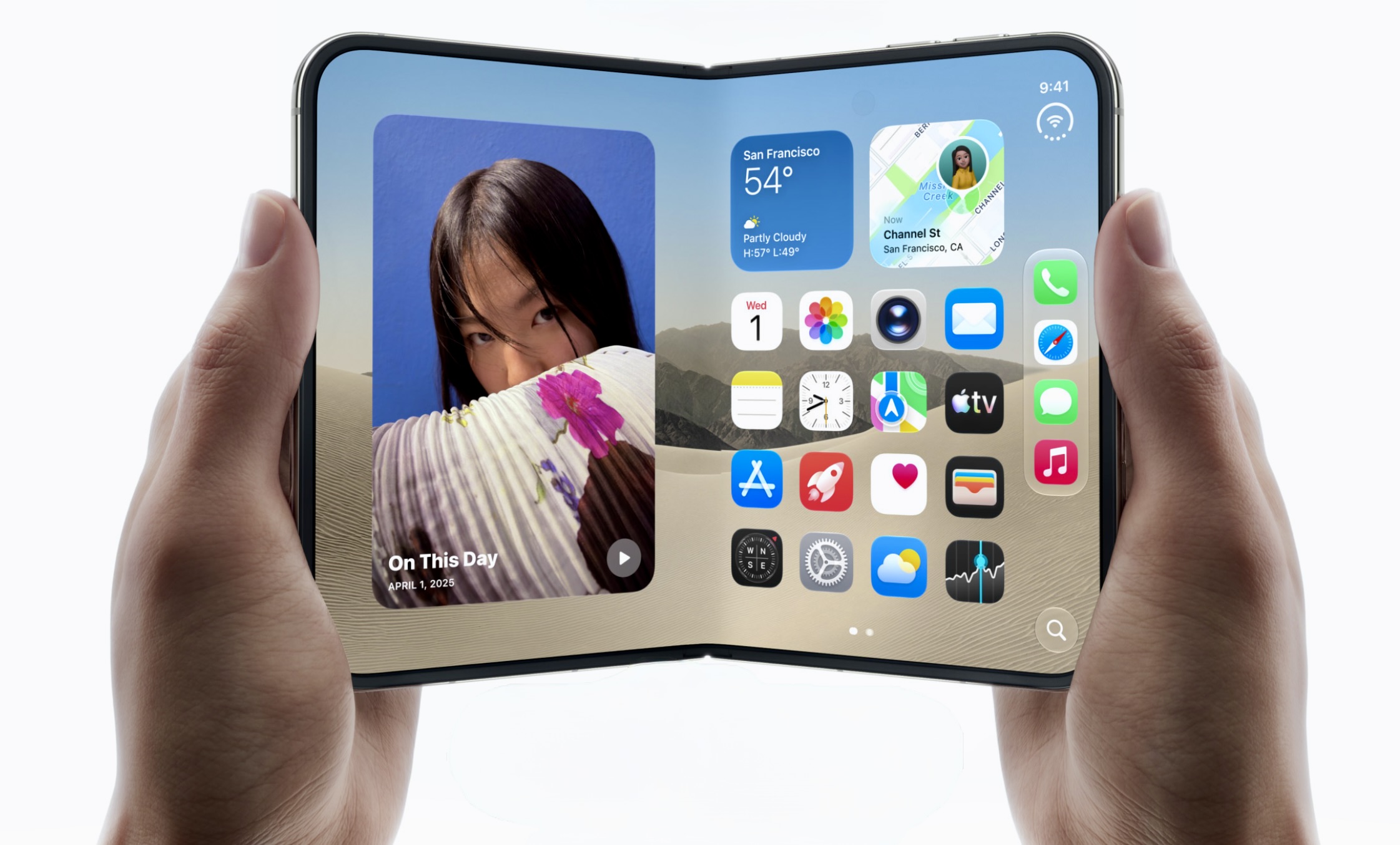 iPhone Duo: Apple наконец сделала складной iPhone