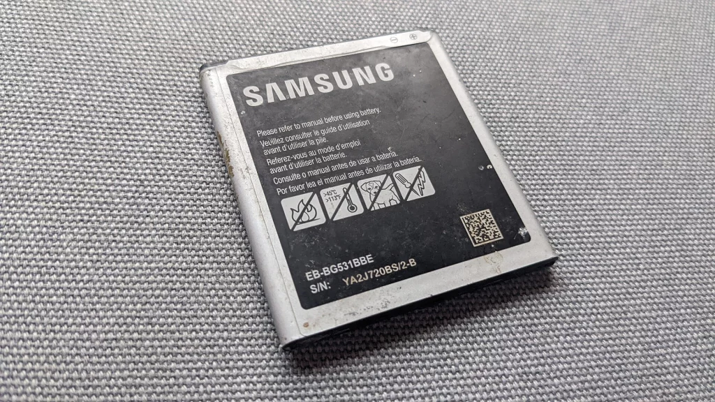 Аккумулятор смартфона Samsung